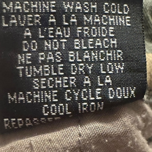 Victoria Secret VSX Y2K Camo 100% Cotton Utility Military Pants Sz 30 Cargo Army - Picture 9 of 15